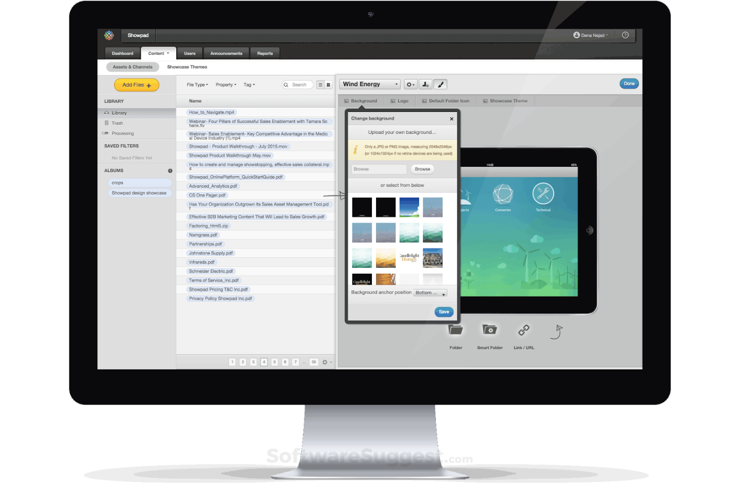 Showpad Content screenshot - 10 migliori alternative a PathFactory recensite per 2026