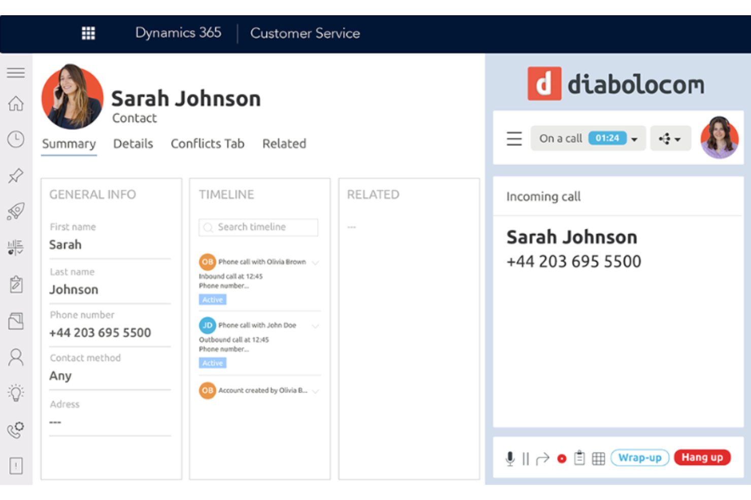 Diabolocom screenshot - Los 10 mejores programas de telemarketing analizados en 2026