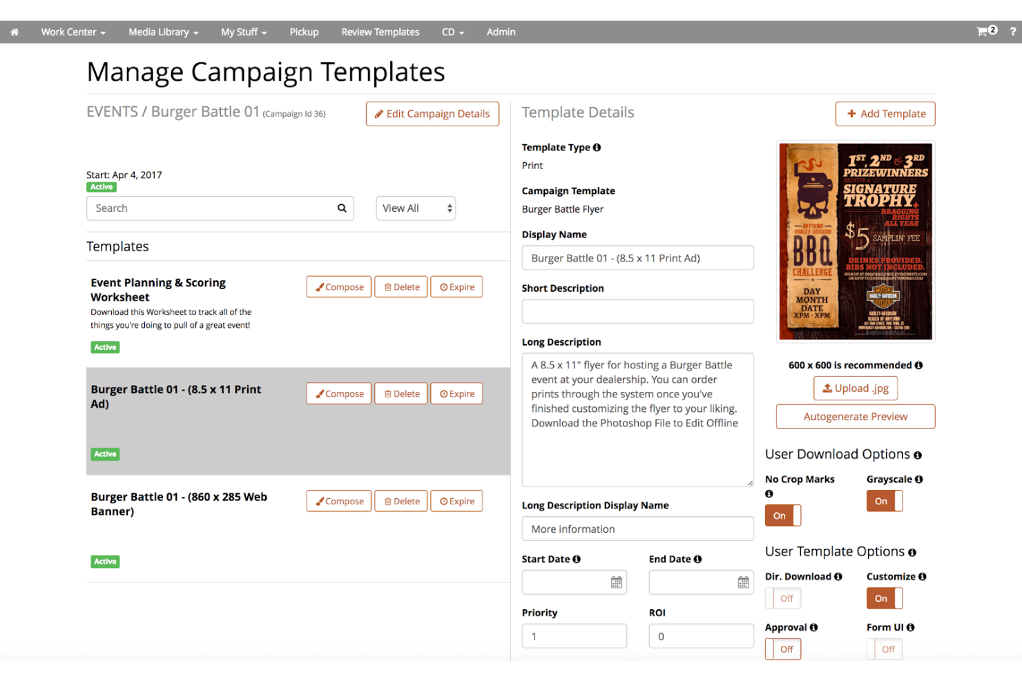 CampaignDrive by Pica9 screenshot - 10 Migliori Software di Marketing Locale Recensiti nel 2026