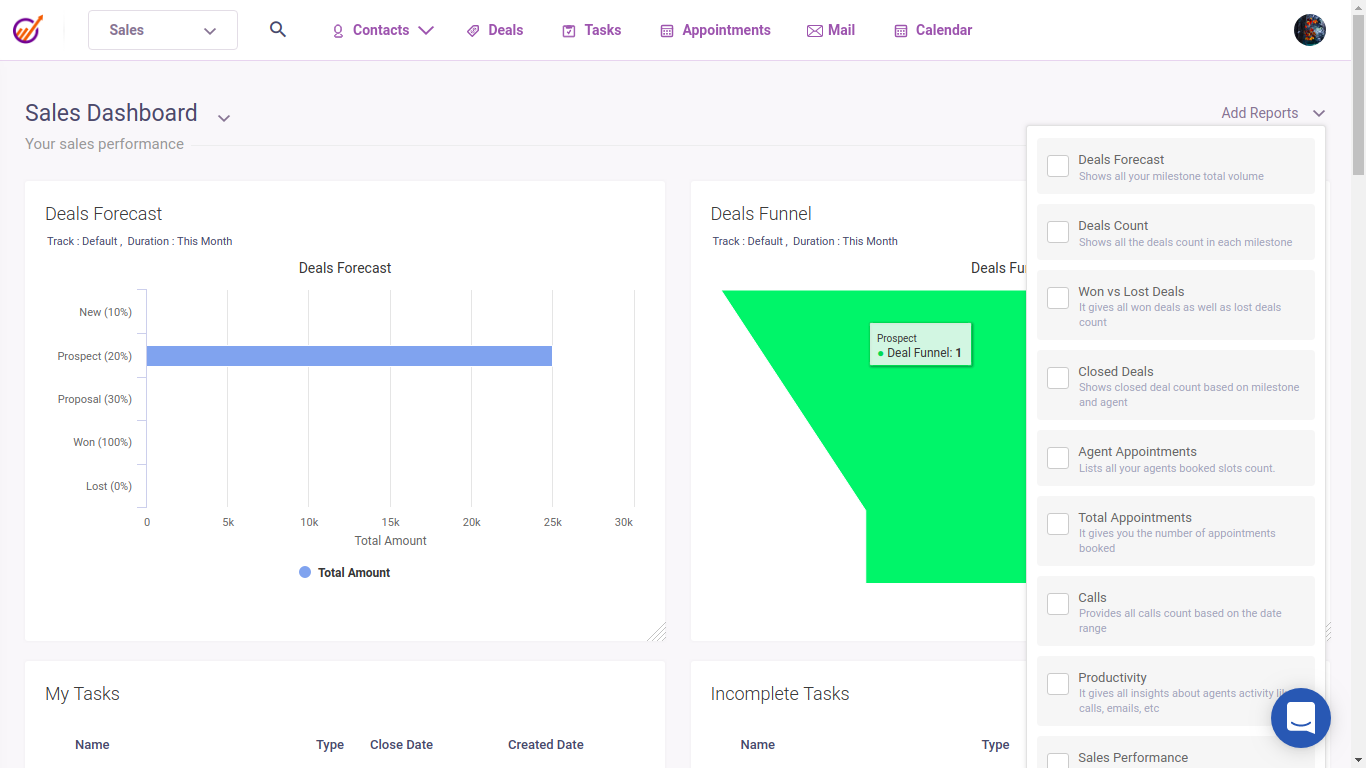 EngageBay screenshot - 10 Migliori Software di Marketing Multicanale Recensiti Nel 2026