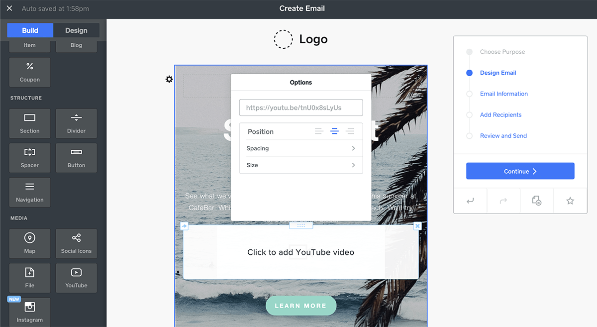 Weebly screenshot - 10 mejores creadores de sitios web con arrastrar y soltar revisados en 2026