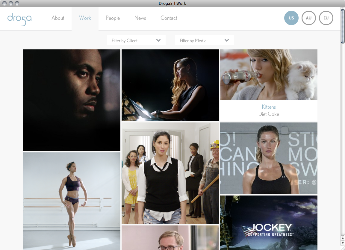 Droga5 screenshot - 10 migliori agenzie pubblicitarie recensite nel 2026