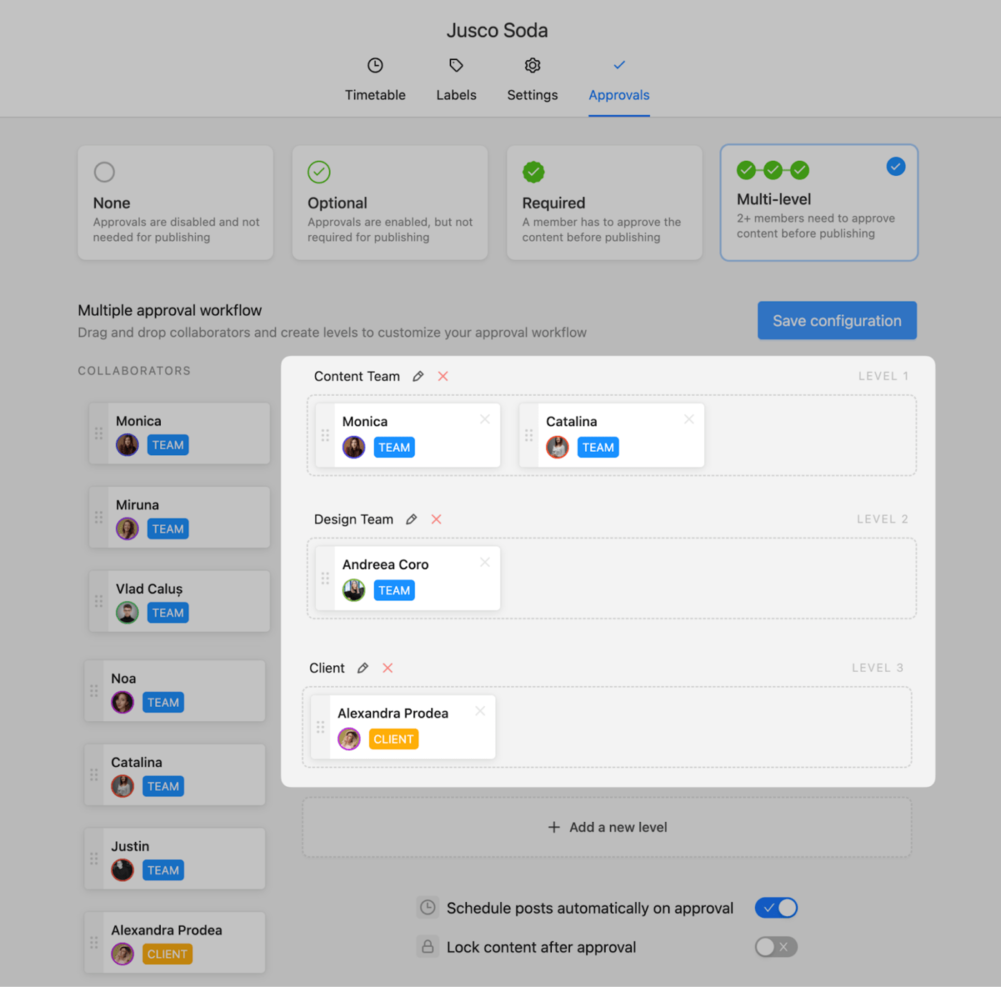 Planable screenshot - I 10 migliori software per il flusso di lavoro dei contenuti recensiti nel 2026