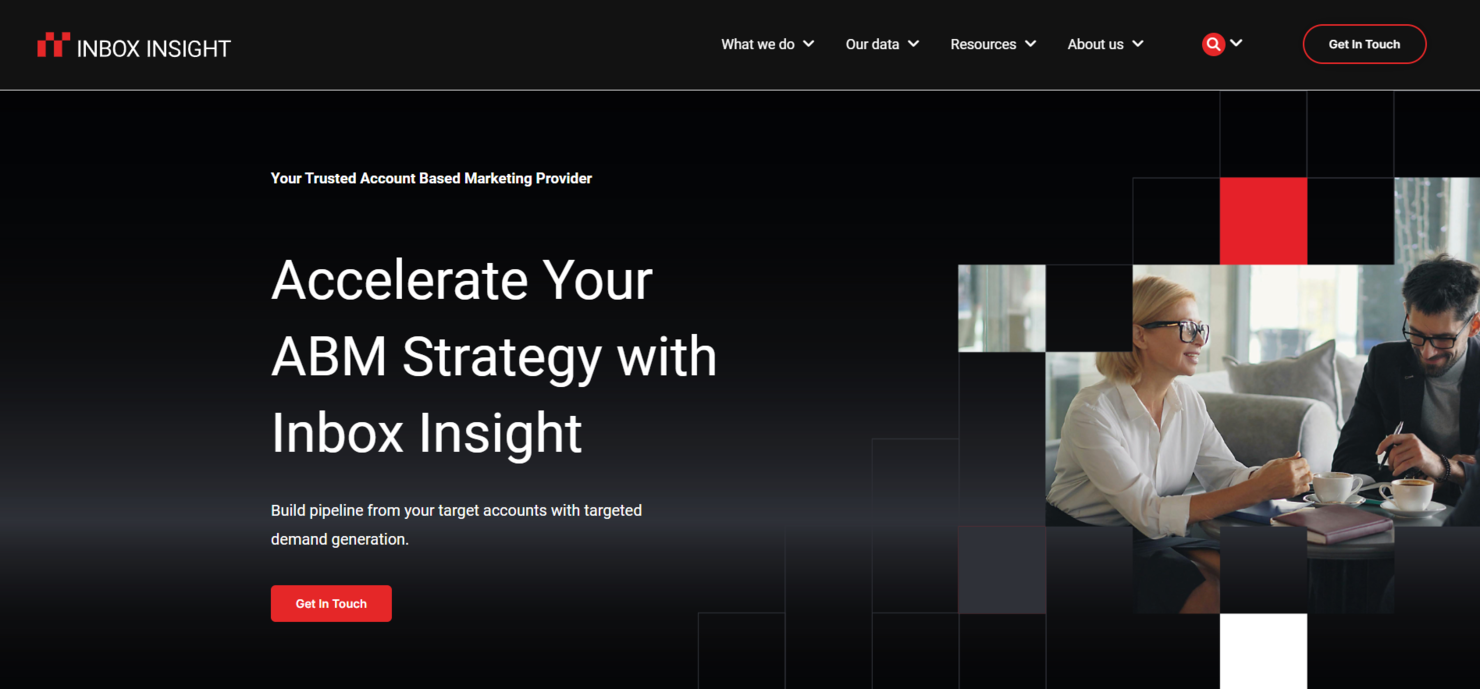 Inbox Insight screenshot - 10 migliori agenzie di marketing basato sugli account recensite nel 2026