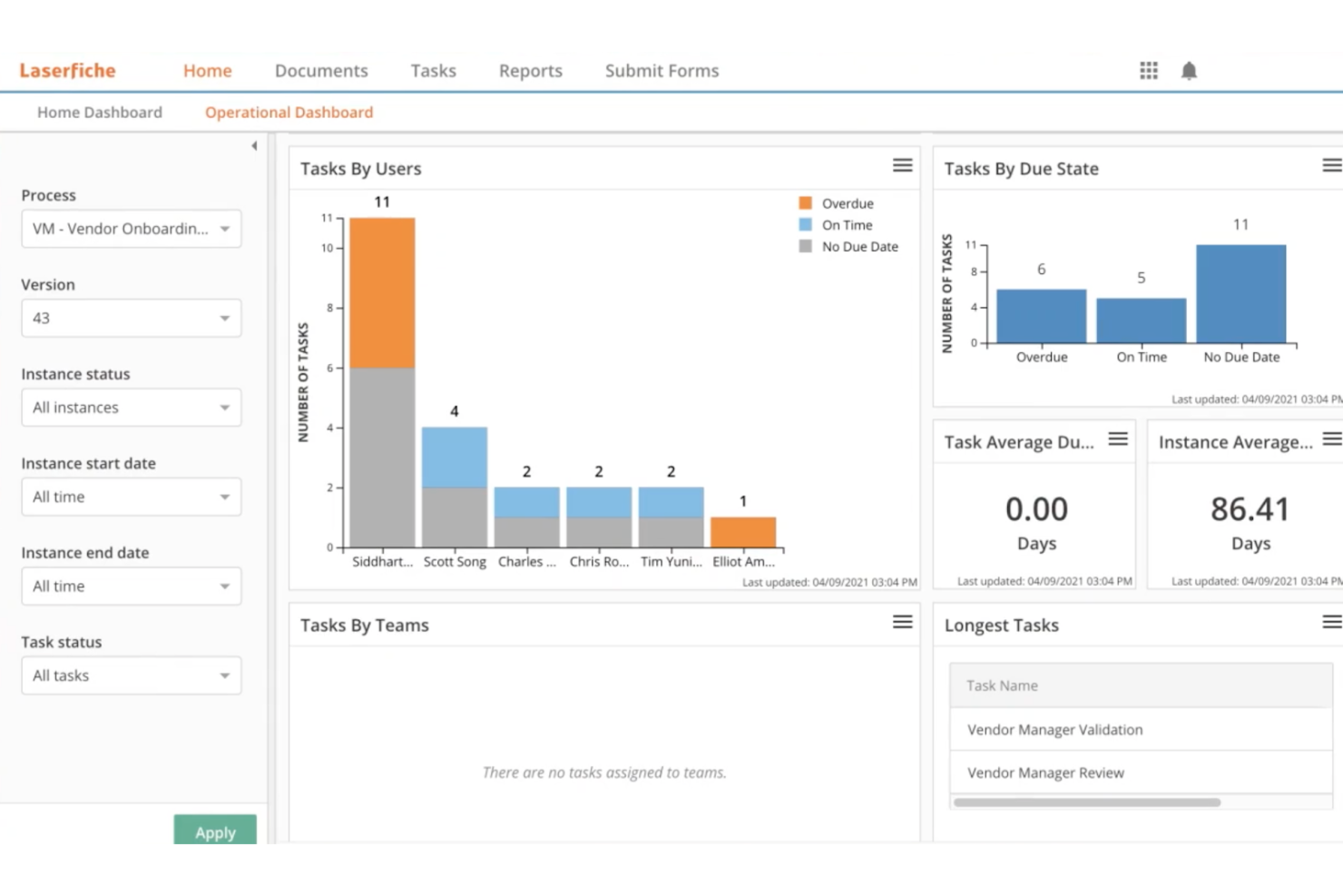 Laserfiche screenshot - 10 Mejores Software de Gestión de Contenidos Empresariales para 2026
