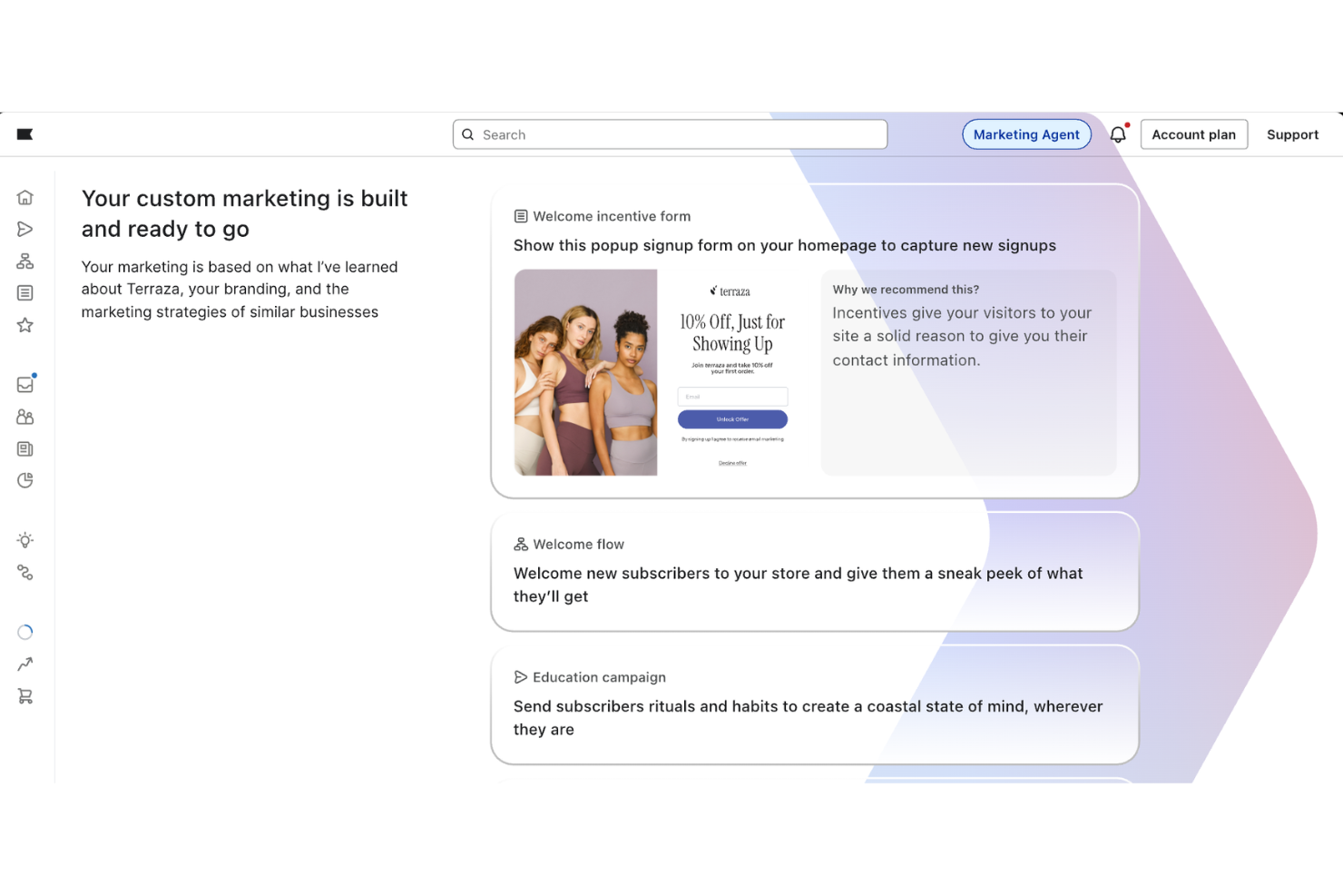 Klaviyo screenshot - 10 Mejores Alternativas a MailerLite Evaluadas en 2026