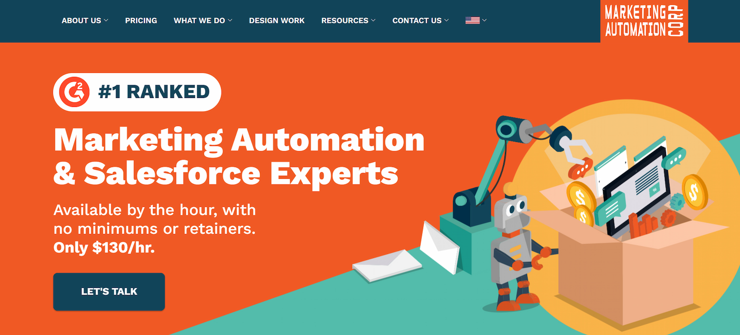 Marketing Automation Canada screenshot - 10 migliori servizi di consulenza HubSpot recensiti per il 2026