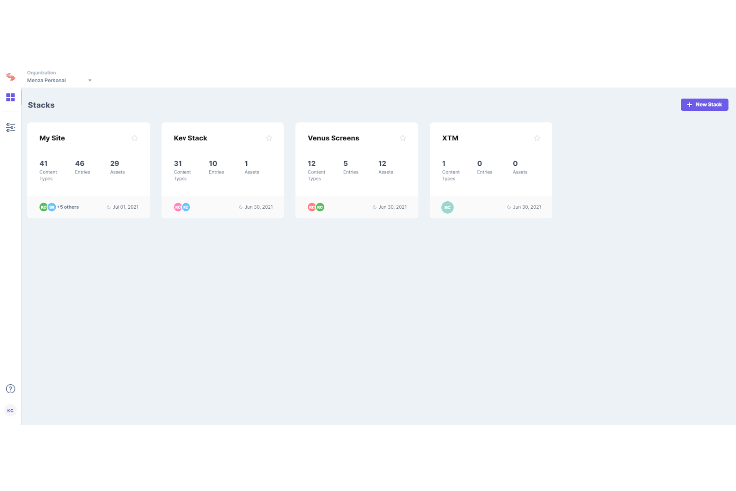 Contentstack screenshot - Las 10 mejores plataformas de experiencia de contenido en 2026