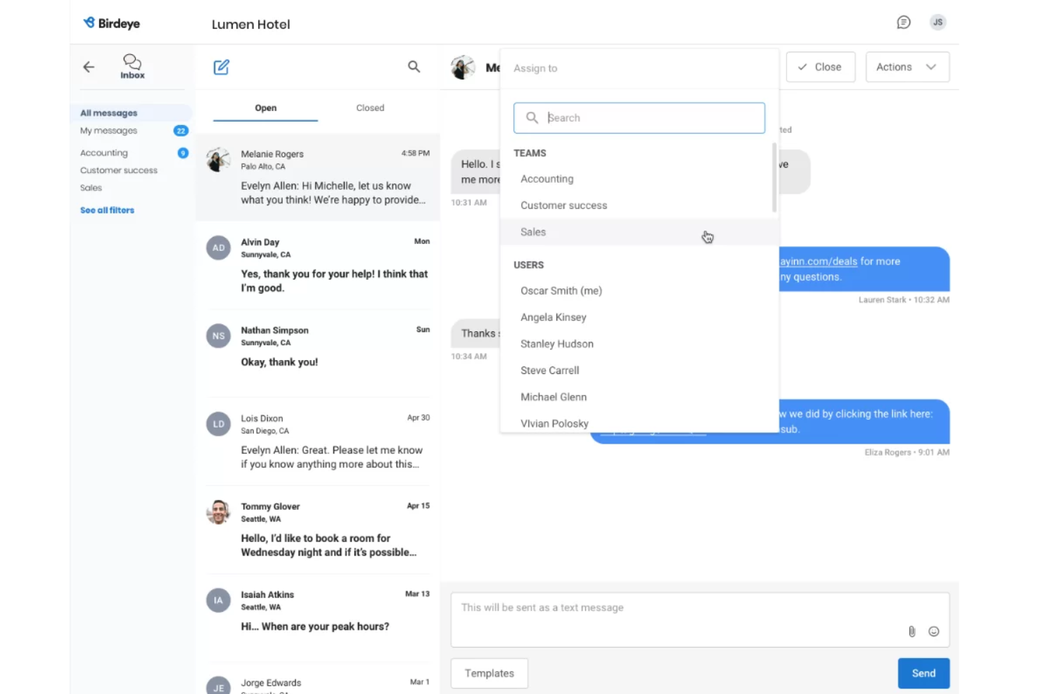 Birdeye screenshot - Los 1 Mejores Software de Gestión de Redes Sociales para 2026