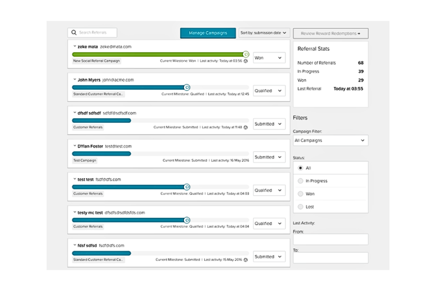Influitive AdvocateHub screenshot - Las 10 mejores herramientas de software de defensa de marca en 2026