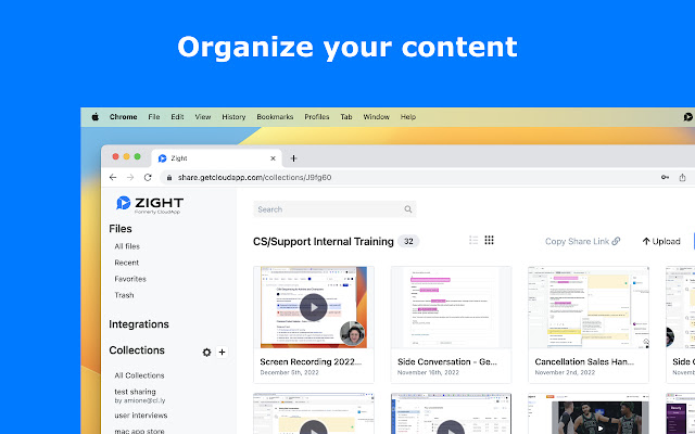 Zight screenshot - 10 Migliori Software per Video Email Marketing per il 2026