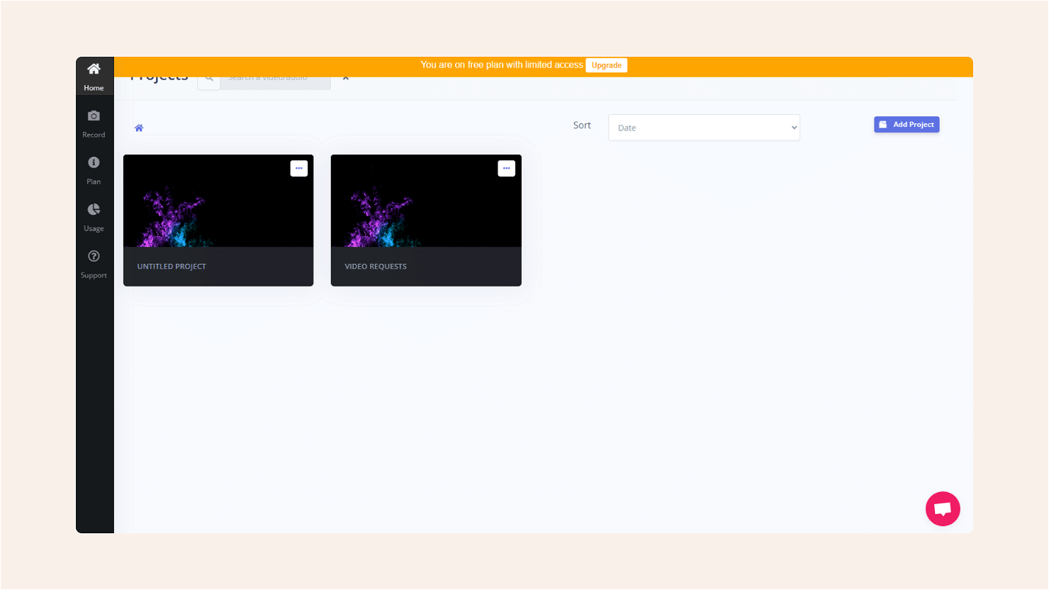 Vadoo.tv screenshot - 10 Migliori Software per Video Email Marketing per il 2026
