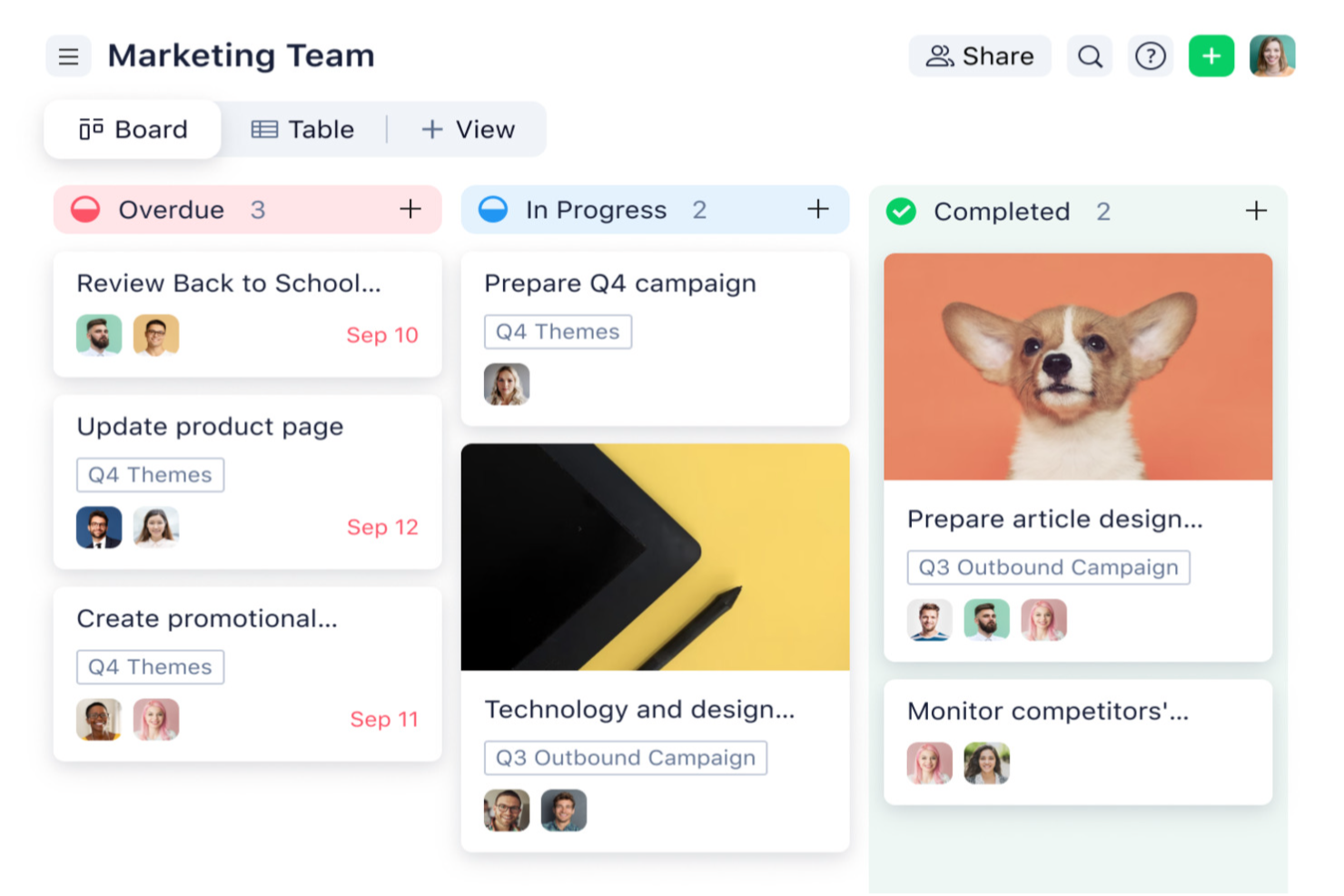 Wrike screenshot - 10 Mejores Programas de Gestión de Recursos de Marketing de 2026