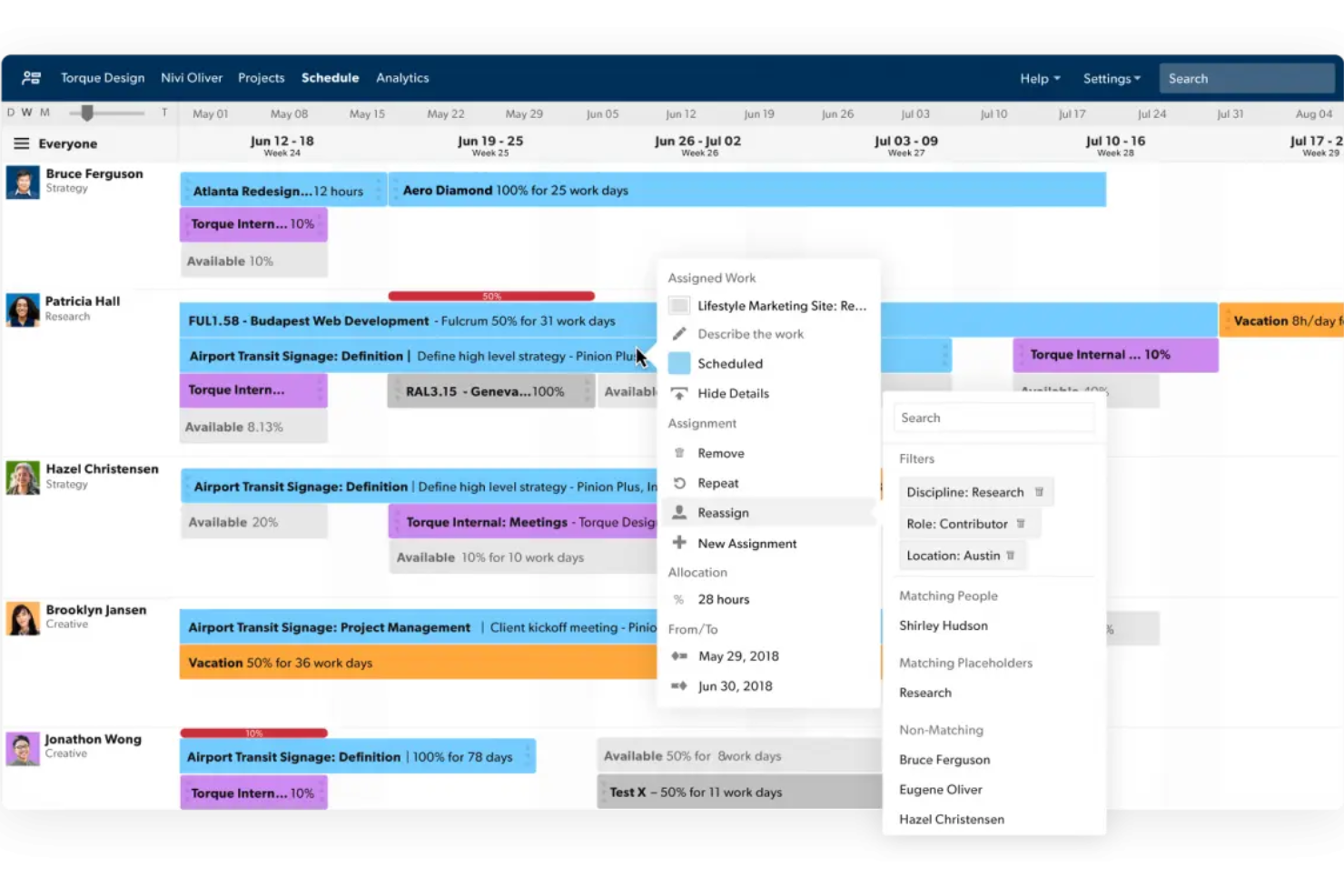 Smartsheet screenshot - 10 Mejores Programas de Gestión de Recursos de Marketing de 2026