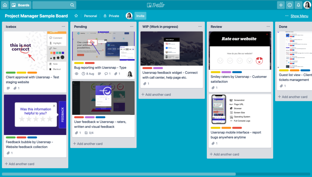 Trello screenshot - 10 Mejores Programas de Calendario de Marketing Analizados para 2026