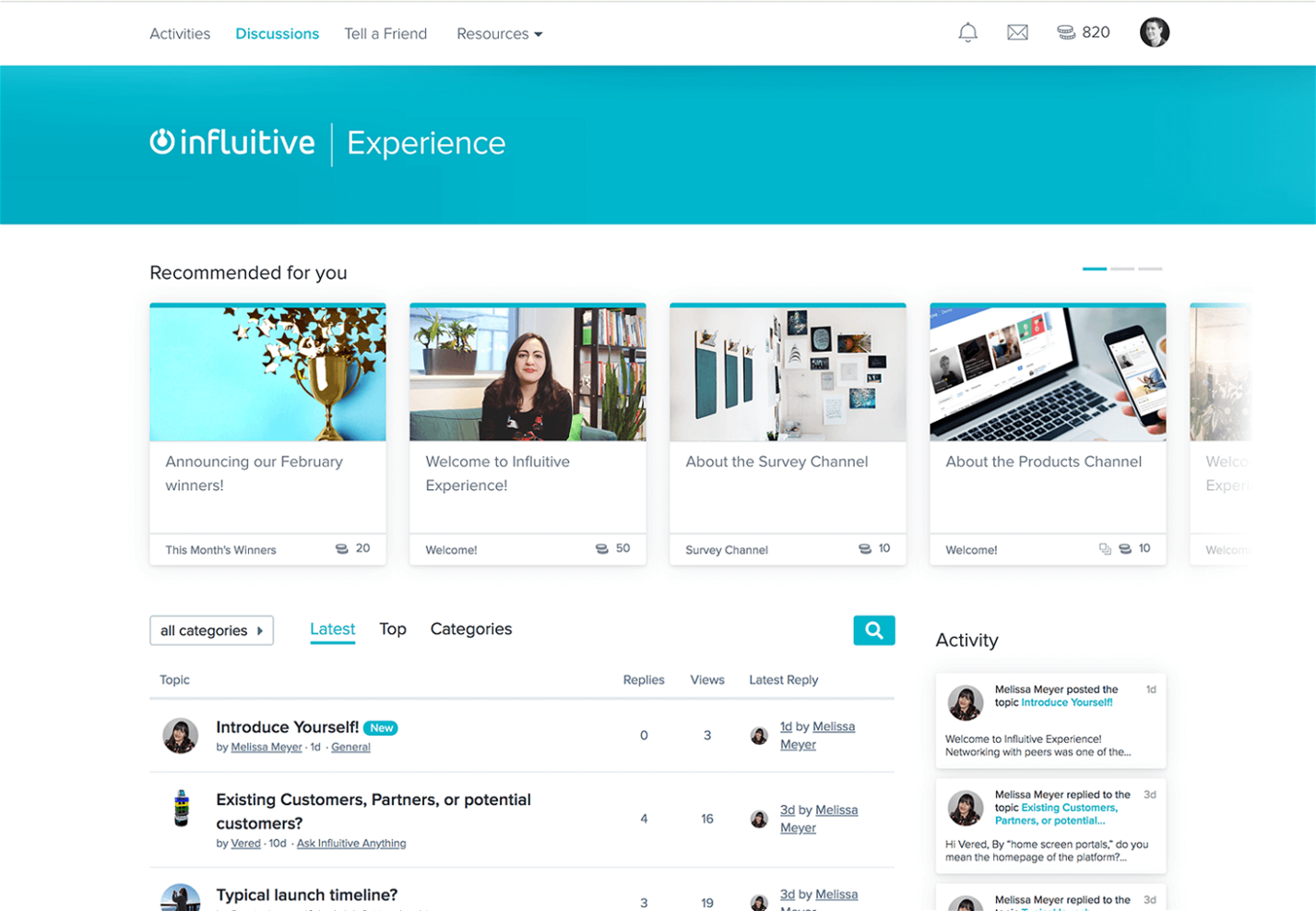 Influitive screenshot - 10 Migliori Software di Advocacy dei Clienti per 2026