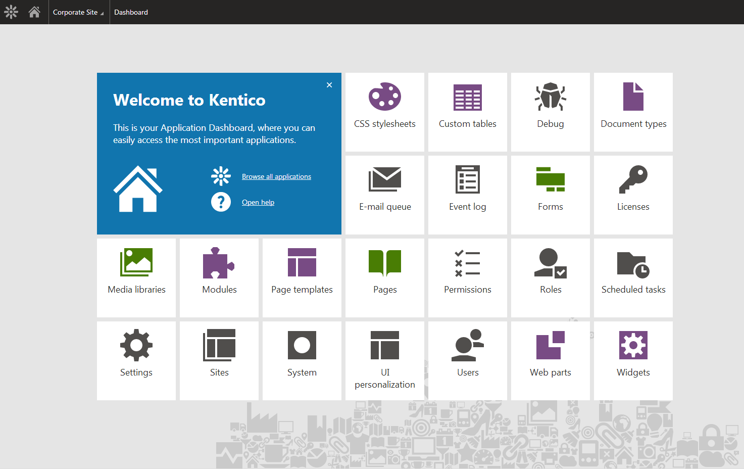 Kentico screenshot - 10 Migliori Software di Gestione dei Contenuti Nel 2026