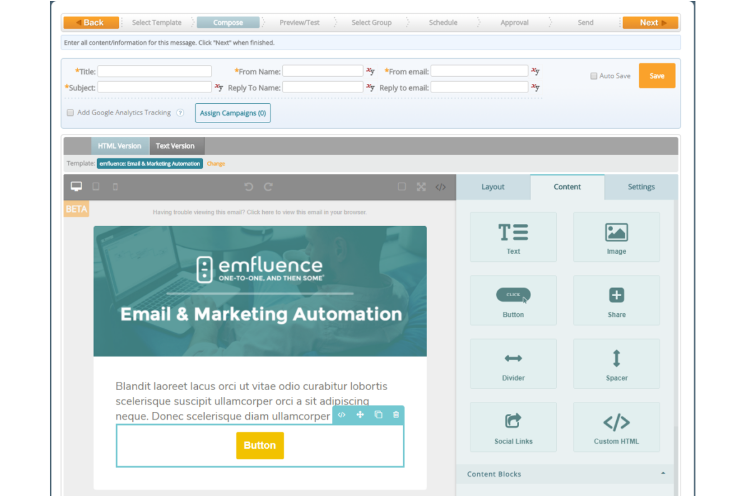 emfluence Marketing Platform screenshot - 10 Mejores Plataformas de Marketing B2B Analizadas para 2026