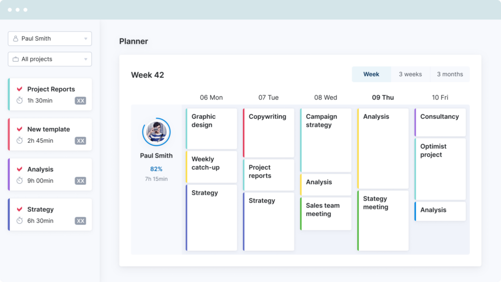 Scoro screenshot - 10 Mejores Software de Gestión de Datos de Cuentas en 2026