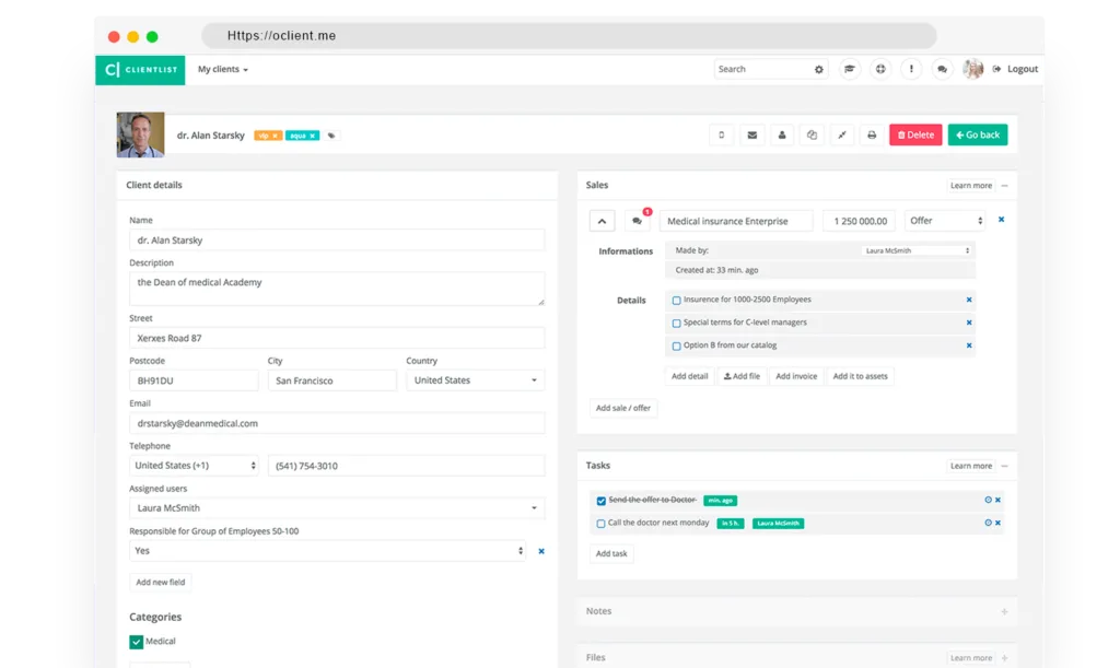 OCL screenshot - 10 Mejores Software de Gestión de Datos de Cuentas en 2026