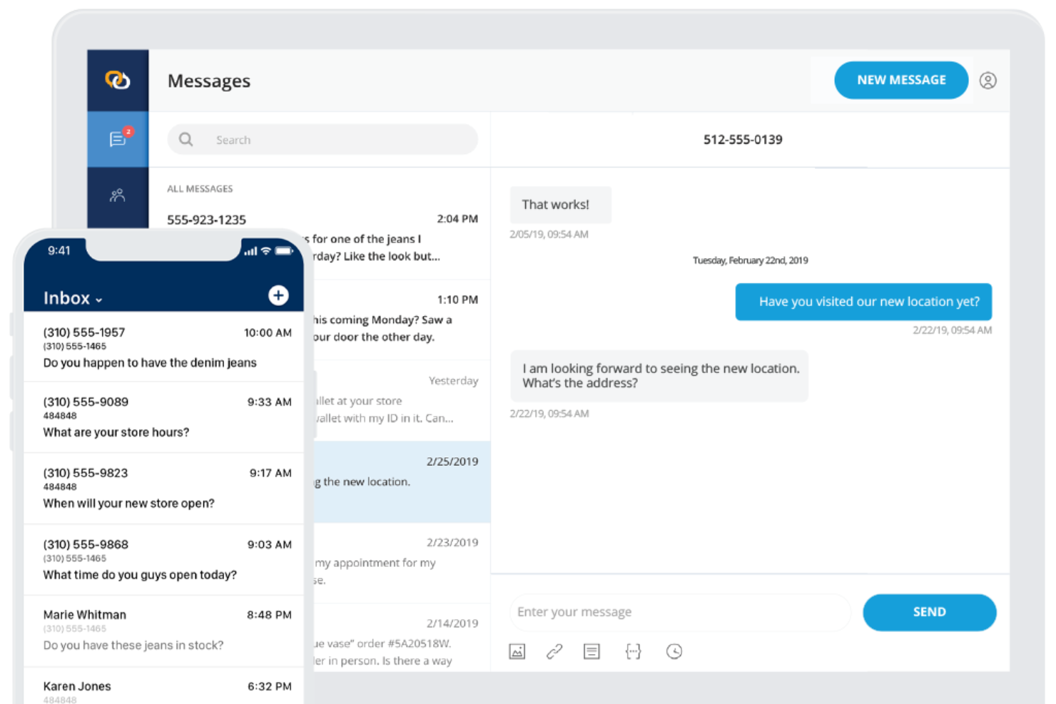 EZ Texting screenshot - 2 Mejores Software de Marketing por SMS Revisados para 2026