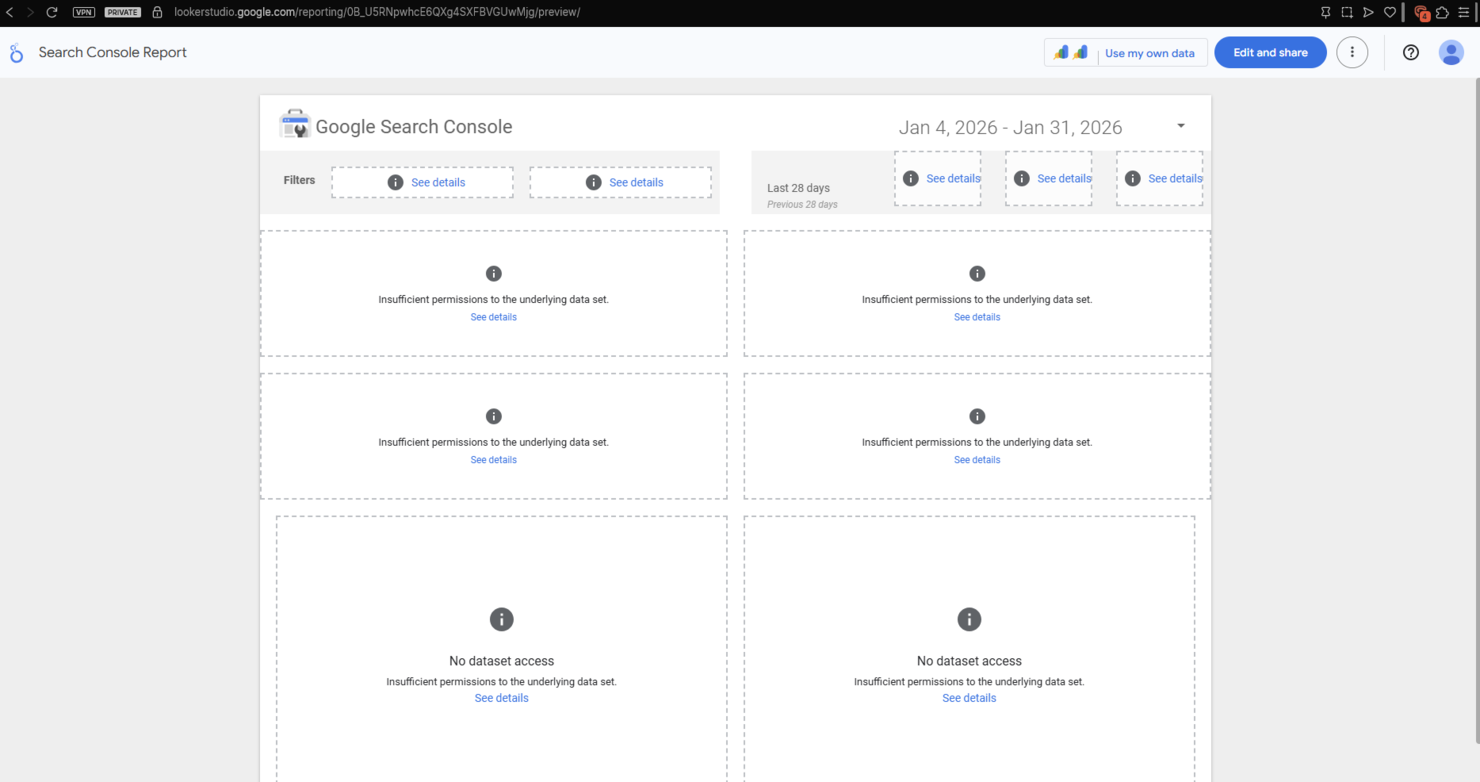 Looker Studio screenshot - 10 Strumenti di Analisi Web Selezionati per 2026