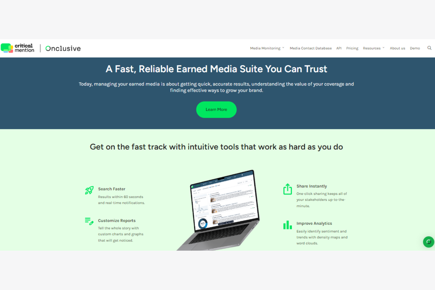 Critical Mention screenshot - 10 Migliori alternative a Buzzsumo recensite nel 2026