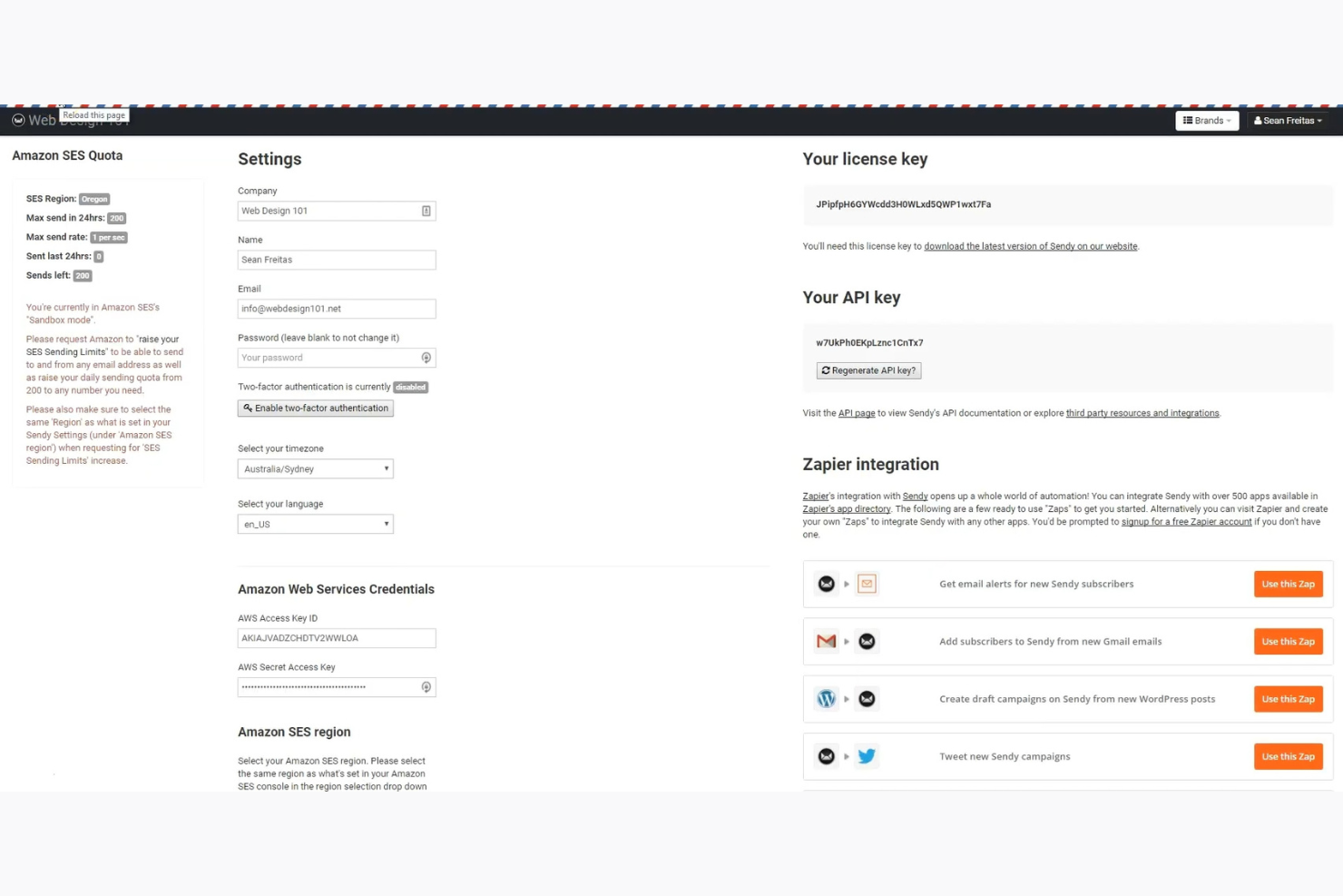Sendy screenshot - 10 Migliori Software di Email Marketing Self-Hosted nel 2026