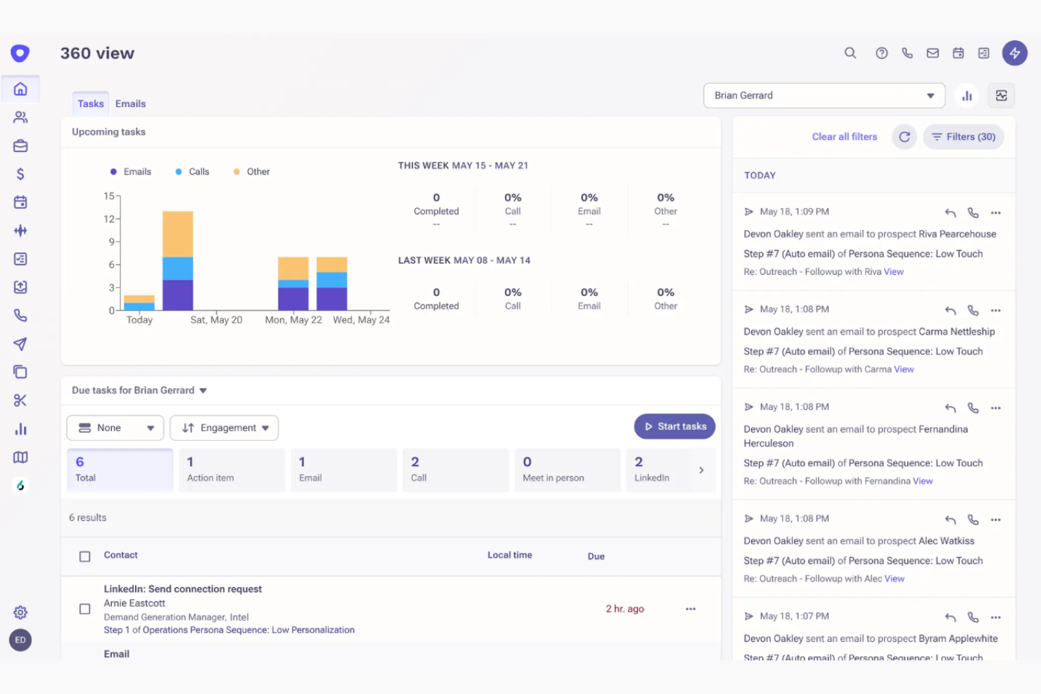 Outreach screenshot - 10 Migliori Soluzioni per Creare Template Email Recensite nel 2026