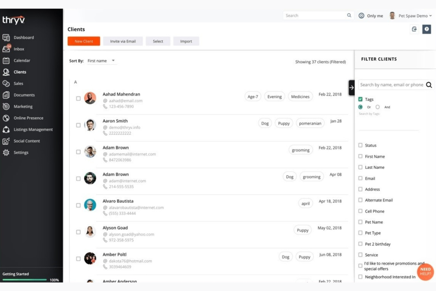 Thryv screenshot - 10 Migliori Strumenti per la Gestione della Reputazione delle Piccole Imprese nel 2026