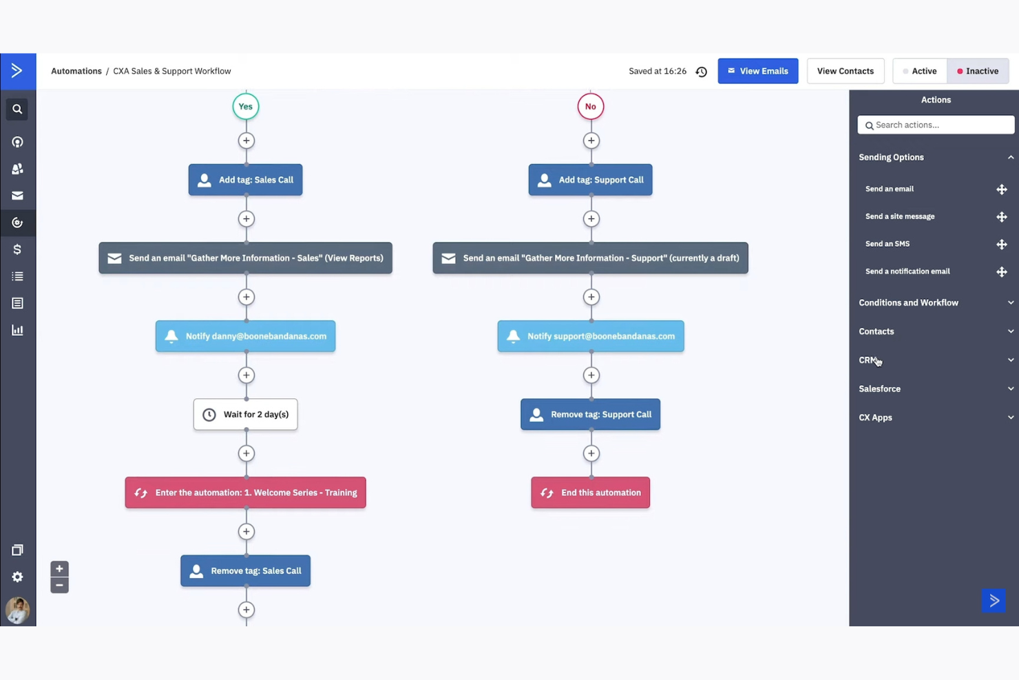 ActiveCampaign screenshot - 10 Migliori Software di Drip Marketing Recensiti nel 2026