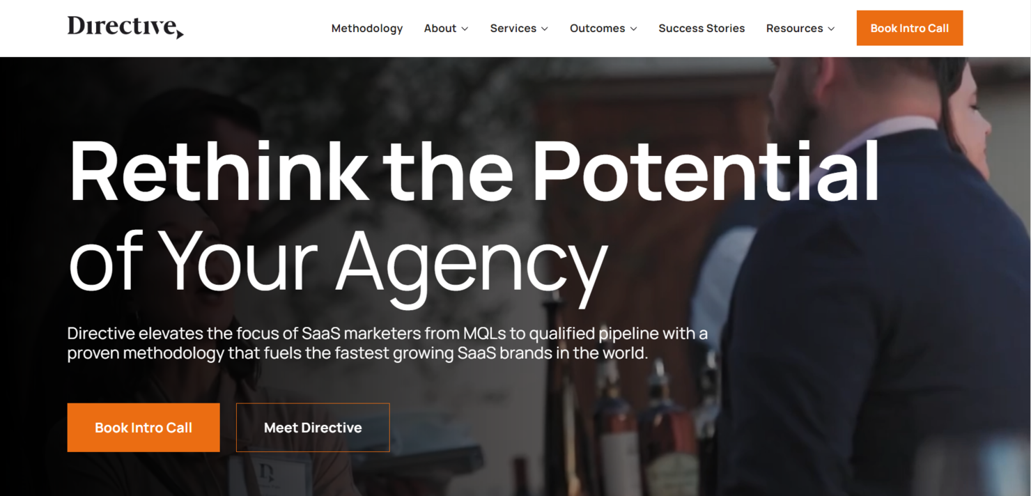 Directive screenshot - 1 Mejores agencias de marketing PPC en 2026