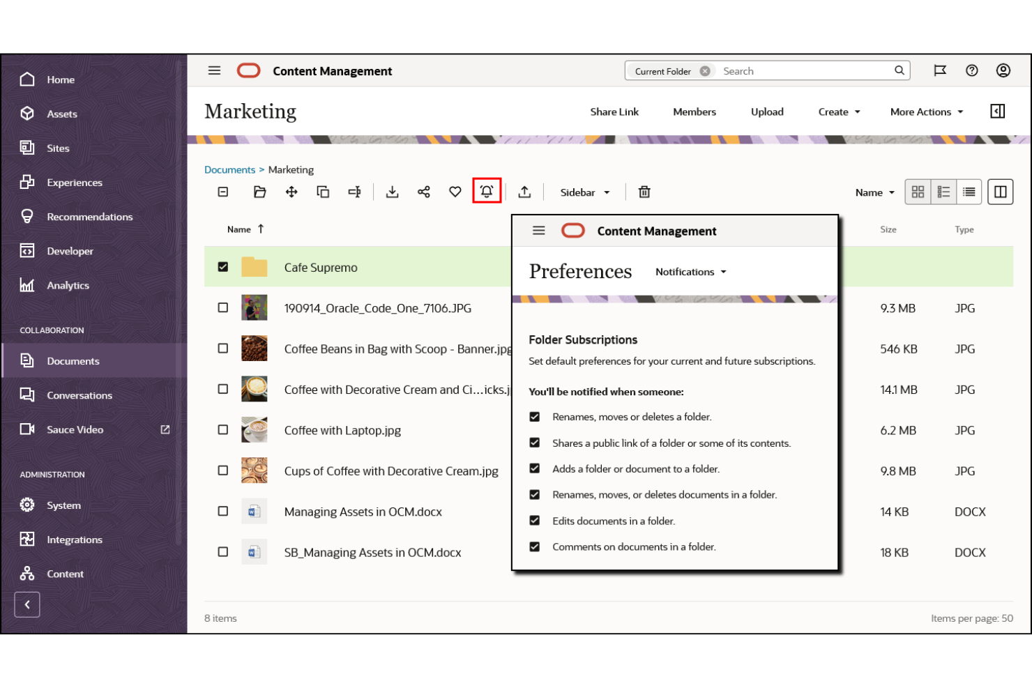 Oracle WebCenter Content screenshot - 10 Mejores Software de Gestión de Contenidos Empresariales para 2026