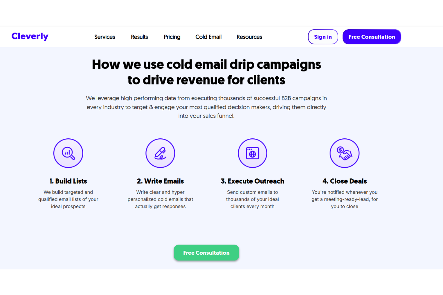 Cleverly screenshot - 10 Mejores Software de Email Marketing en Frío Analizados en 2026
