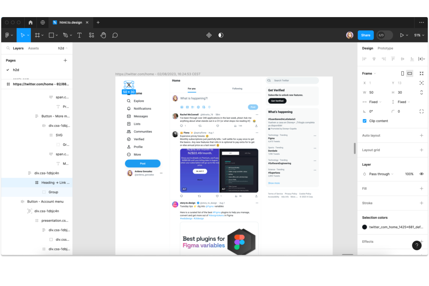 Figma screenshot - 10 Migliori alternative a WordPress recensite nel 2026