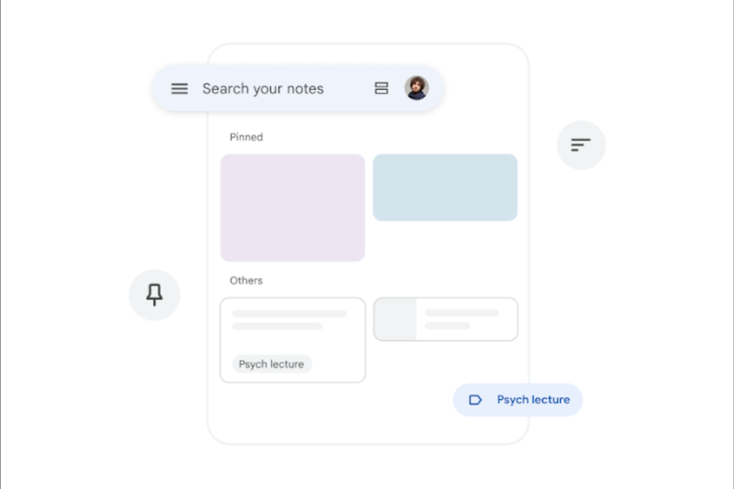 Google Keep screenshot - 10 alternative a Notion per il 2026
