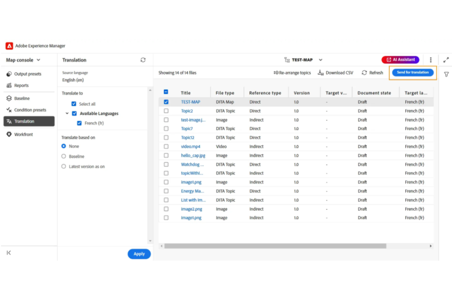 Adobe Experience Manager Guides screenshot - 7 Mejores Sistemas de Gestión de Contenidos por Componentes en 2026