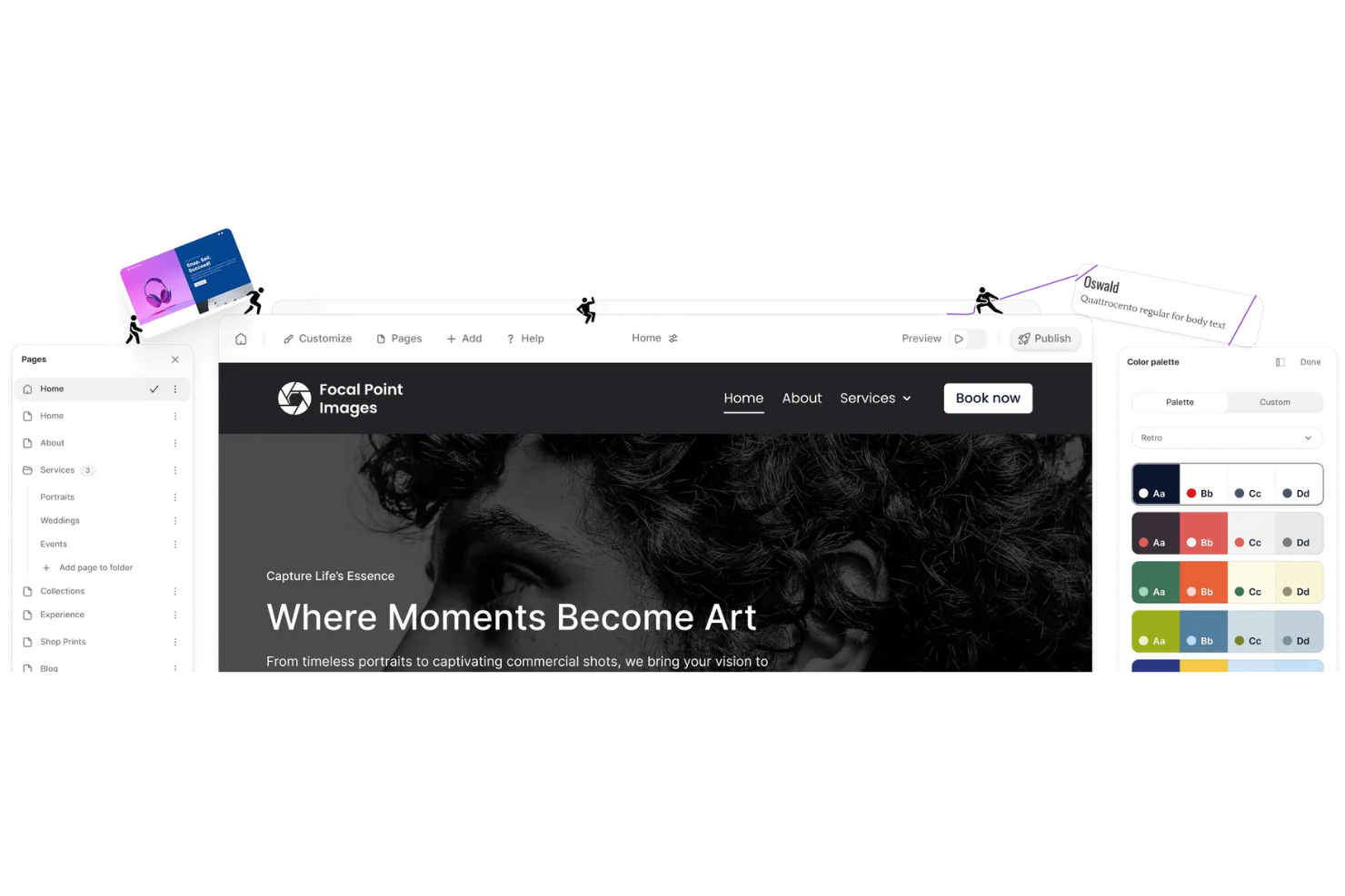 Durable screenshot - 10 Mejores Programas para Crear Sitios Web Analizados en 2026