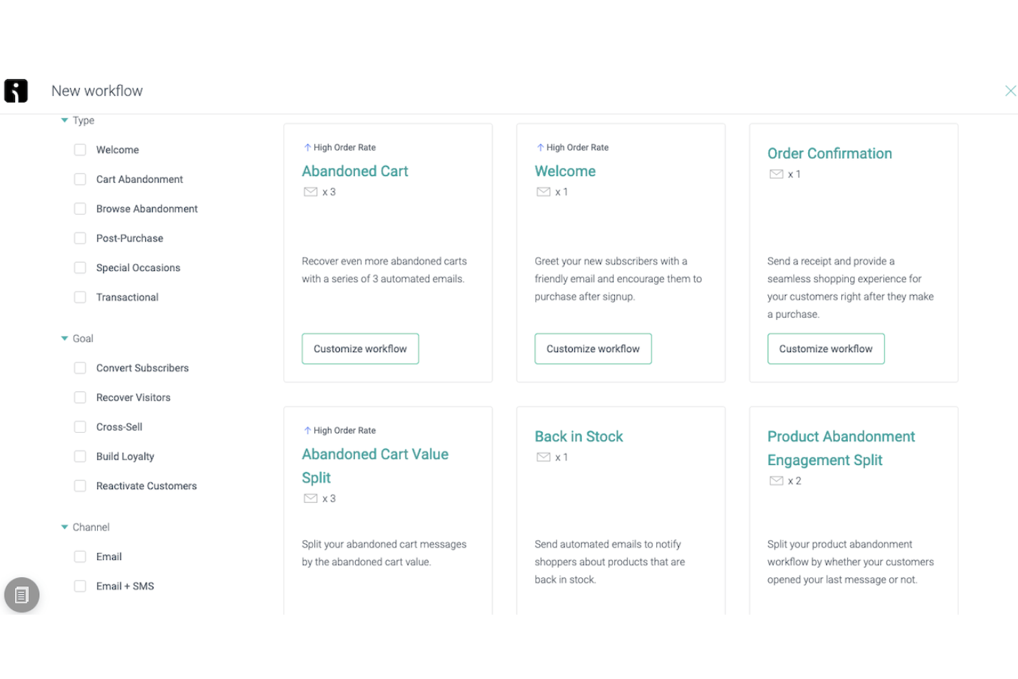 Omnisend screenshot - 10 beste marketingautomatiseringssoftware beoordeeld voor 2026