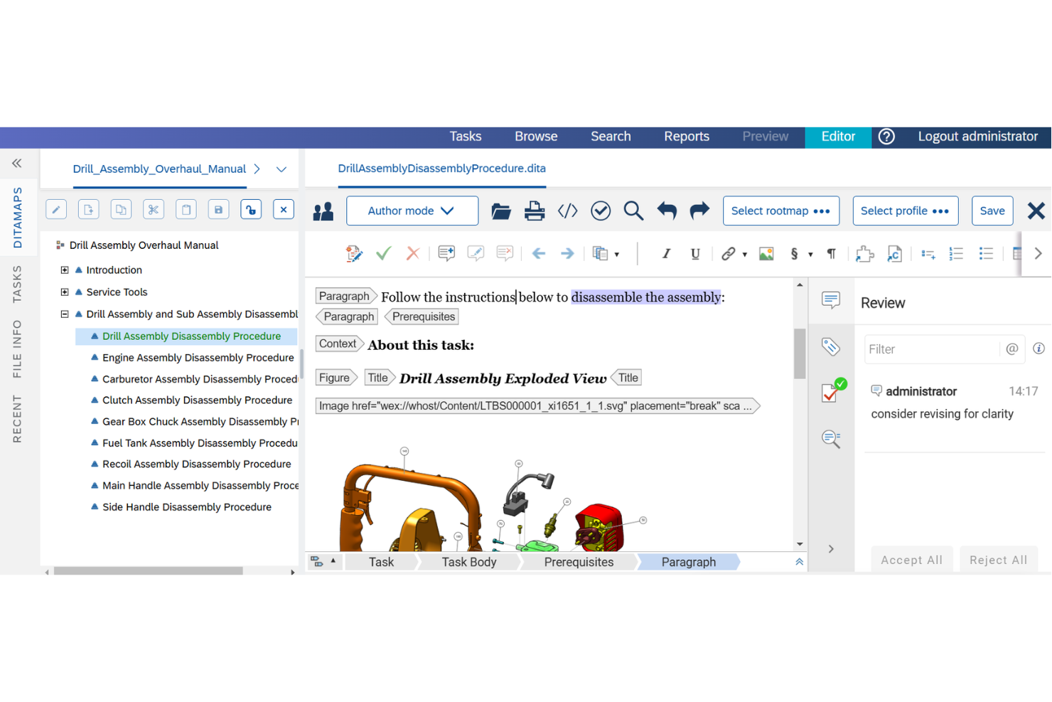 Bluestream XDocs screenshot - 10 beste component-contentmanagementsystemen in 2026
