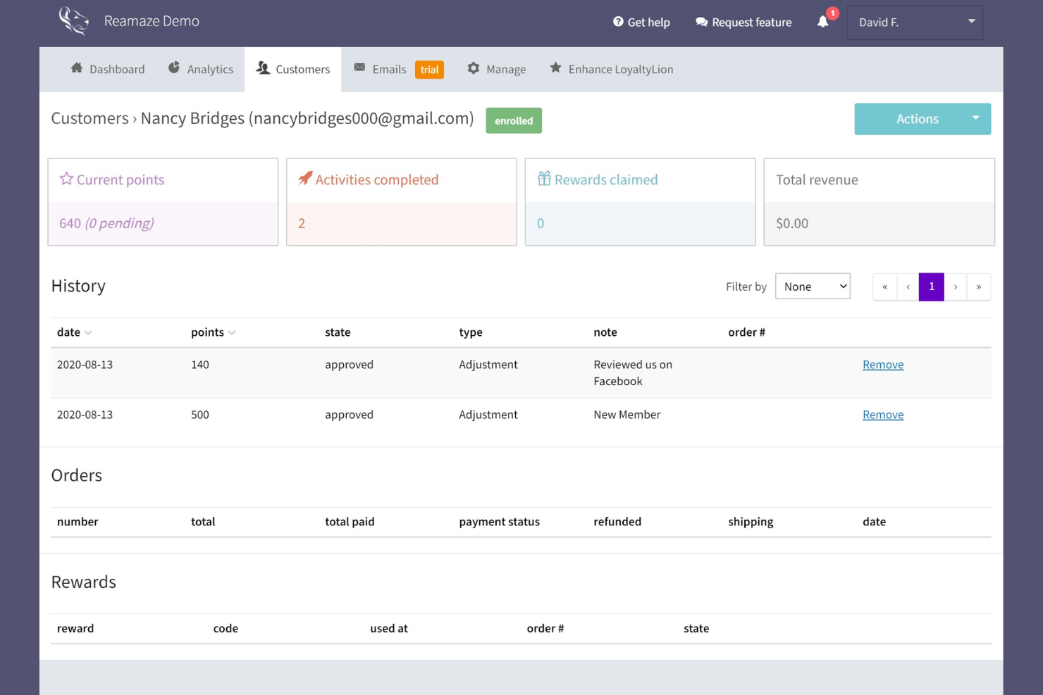 LoyaltyLion screenshot - 19 beste softwareoplossingen voor loyaliteitsbeheer in 2026