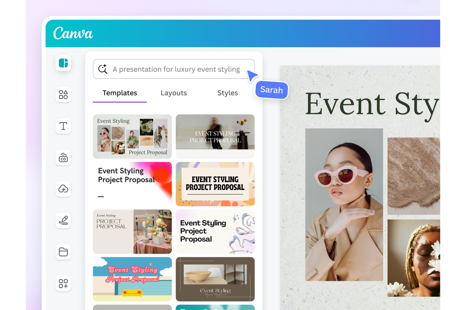 Canva screenshot - 10 beste alternatieven voor CapCut voor 2026