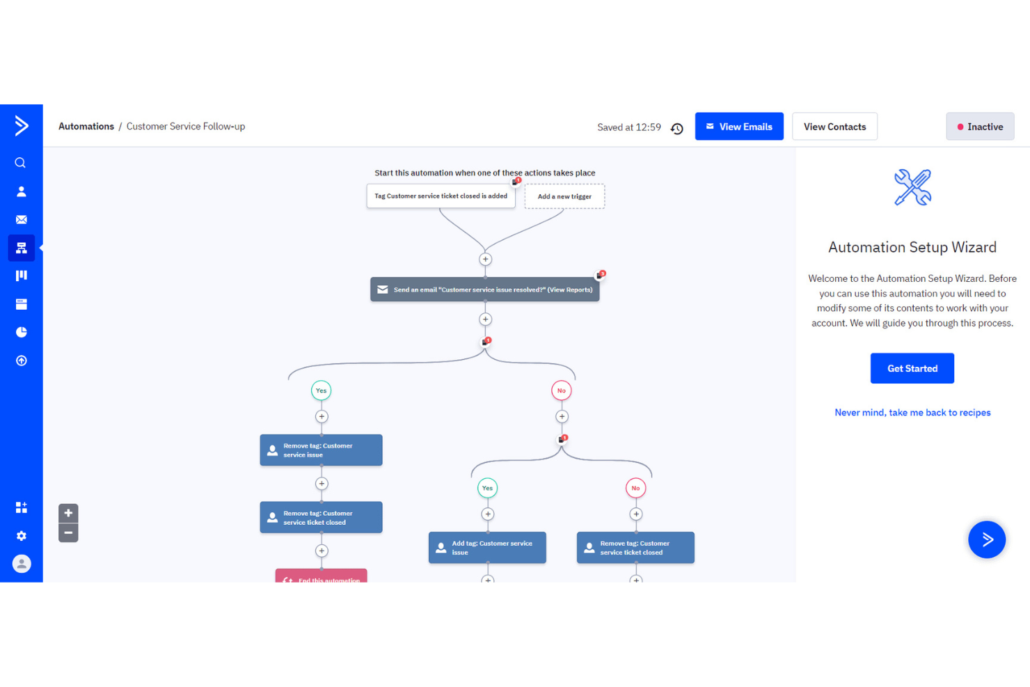 ActiveCampaign screenshot - 10 beste alternatieven voor MailerLite beoordeeld in 2026
