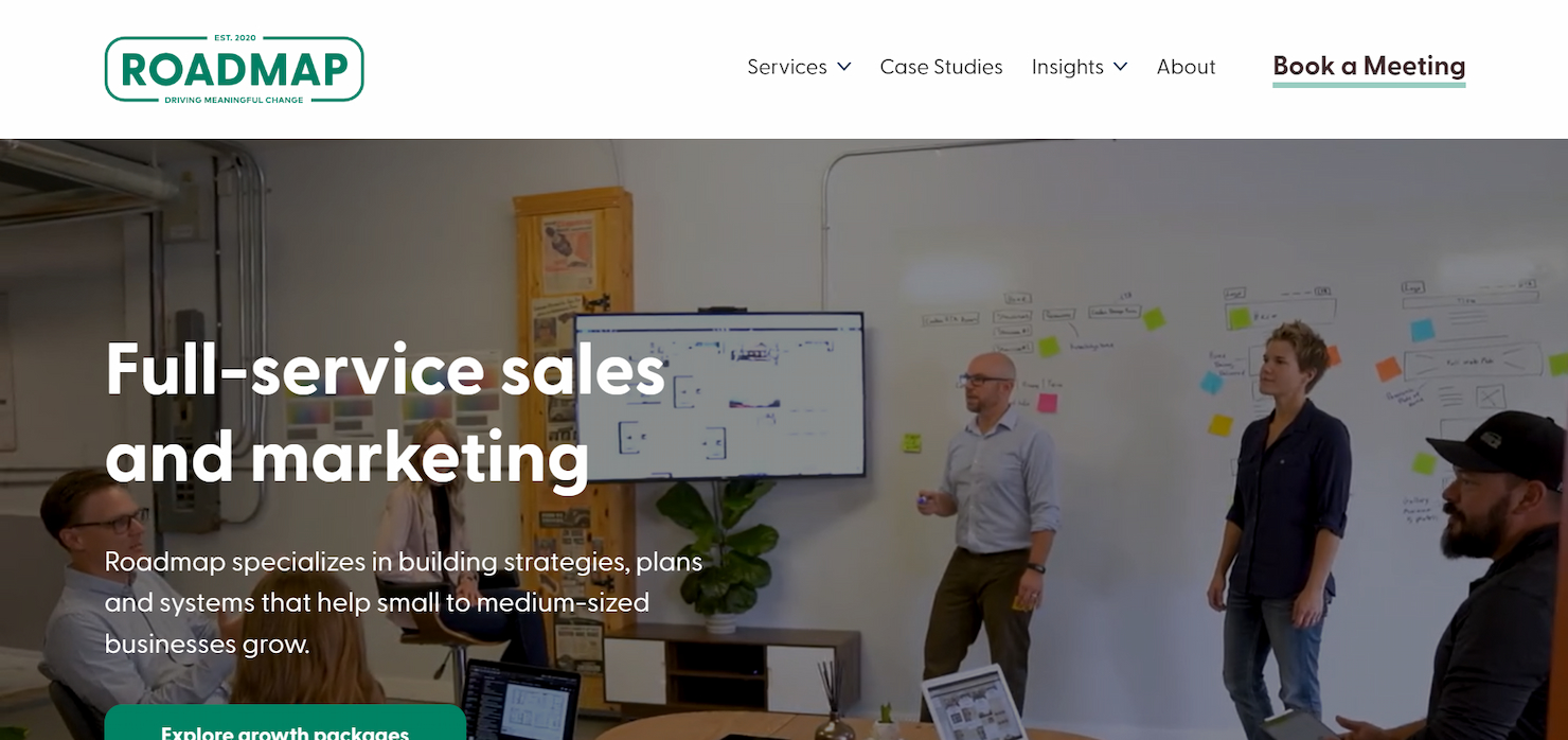 Roadmap screenshot - 10 beste HubSpot-consultancydiensten beoordeeld voor 2026