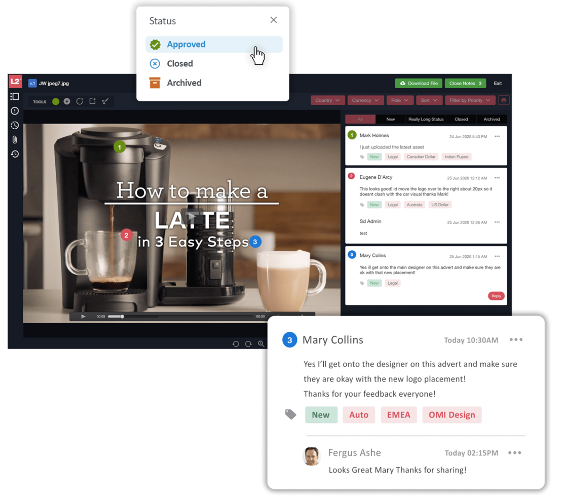 Screendragon screenshot - 10 beste software voor marketingmiddelenbeheer van 2026