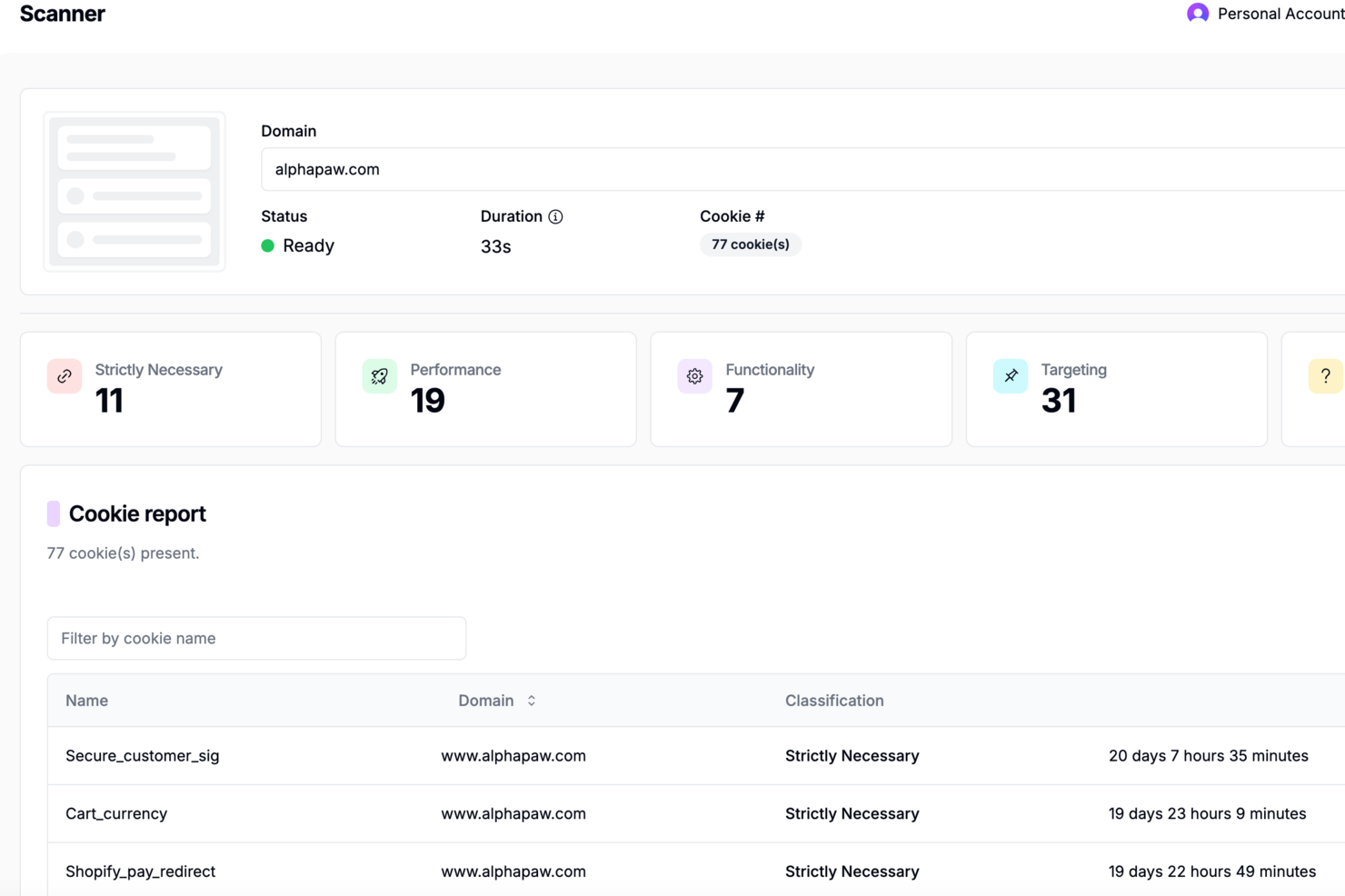 Captain Compliance screenshot - 10 GDPR-software: vergeleken en beoordeeld in 2026