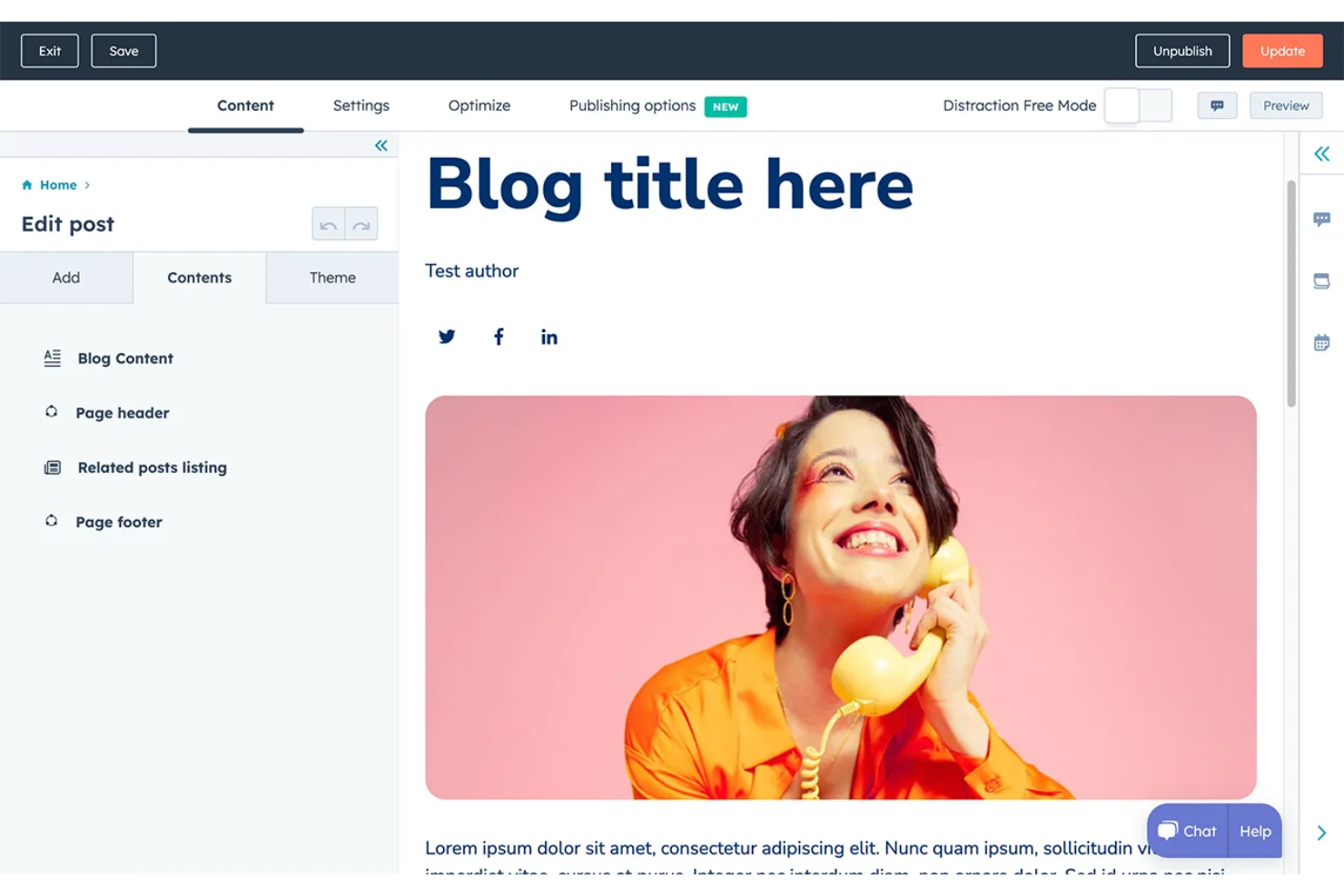 HubSpot screenshot - 10 meilleures alternatives à Grammarly pour 2026