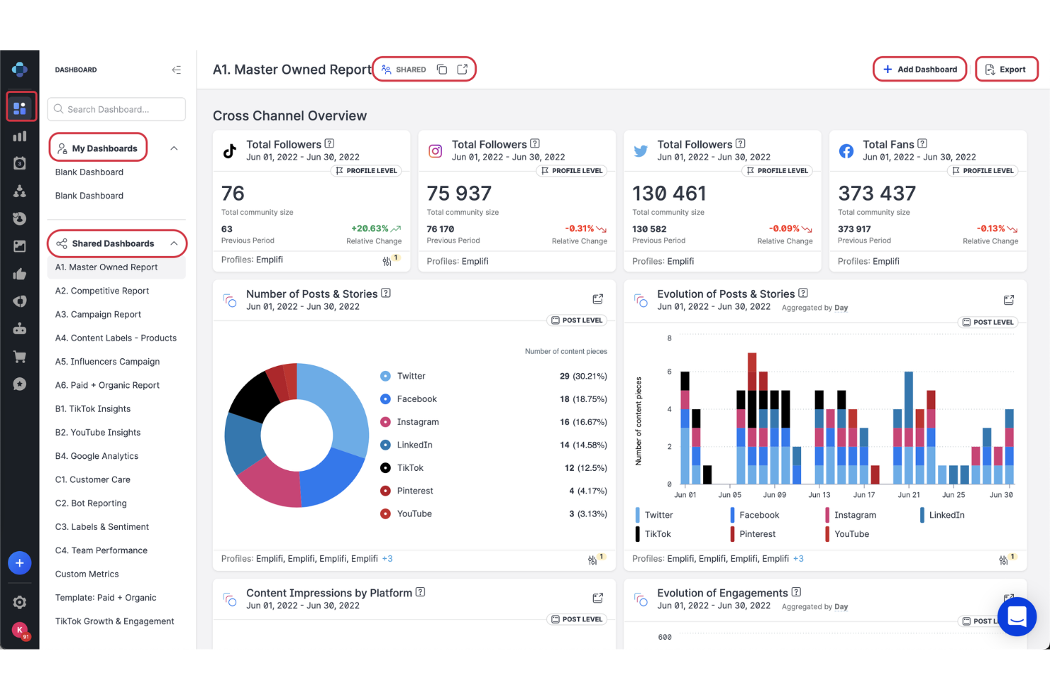 Emplifi screenshot - 10 beste Sprinklr-alternatieven in 2026