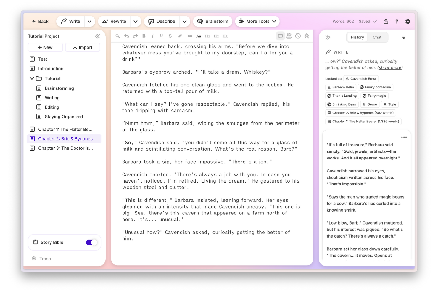 SudoWrite screenshot - 10 beste alternatieven voor Grammarly voor 2026