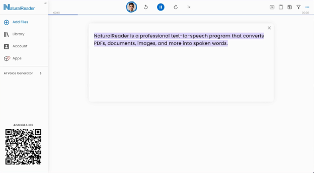 NaturalReader screenshot - Le 10 migliori alternative a Murf AI recensite nel 2026